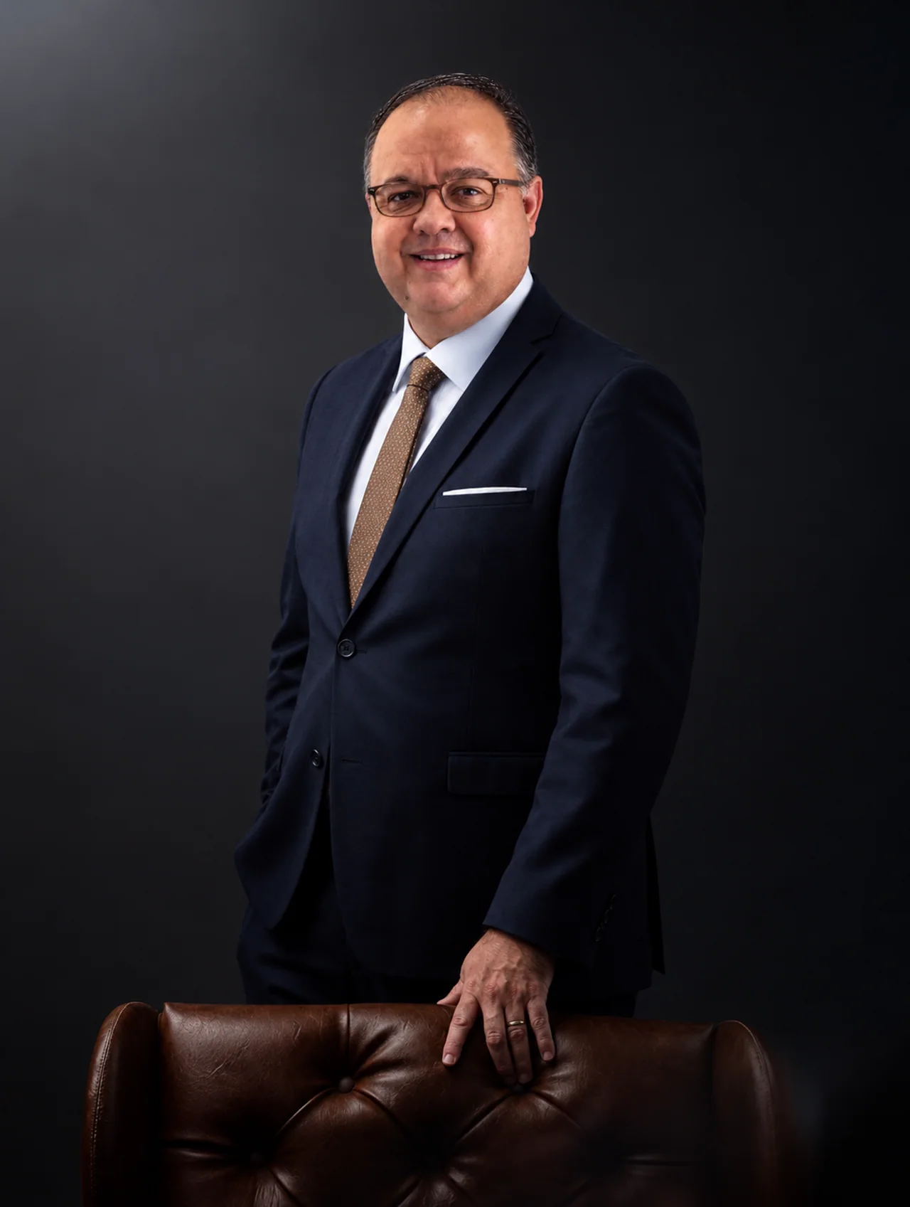 Retrato institucional de Fabiano Gomes Rasmussen