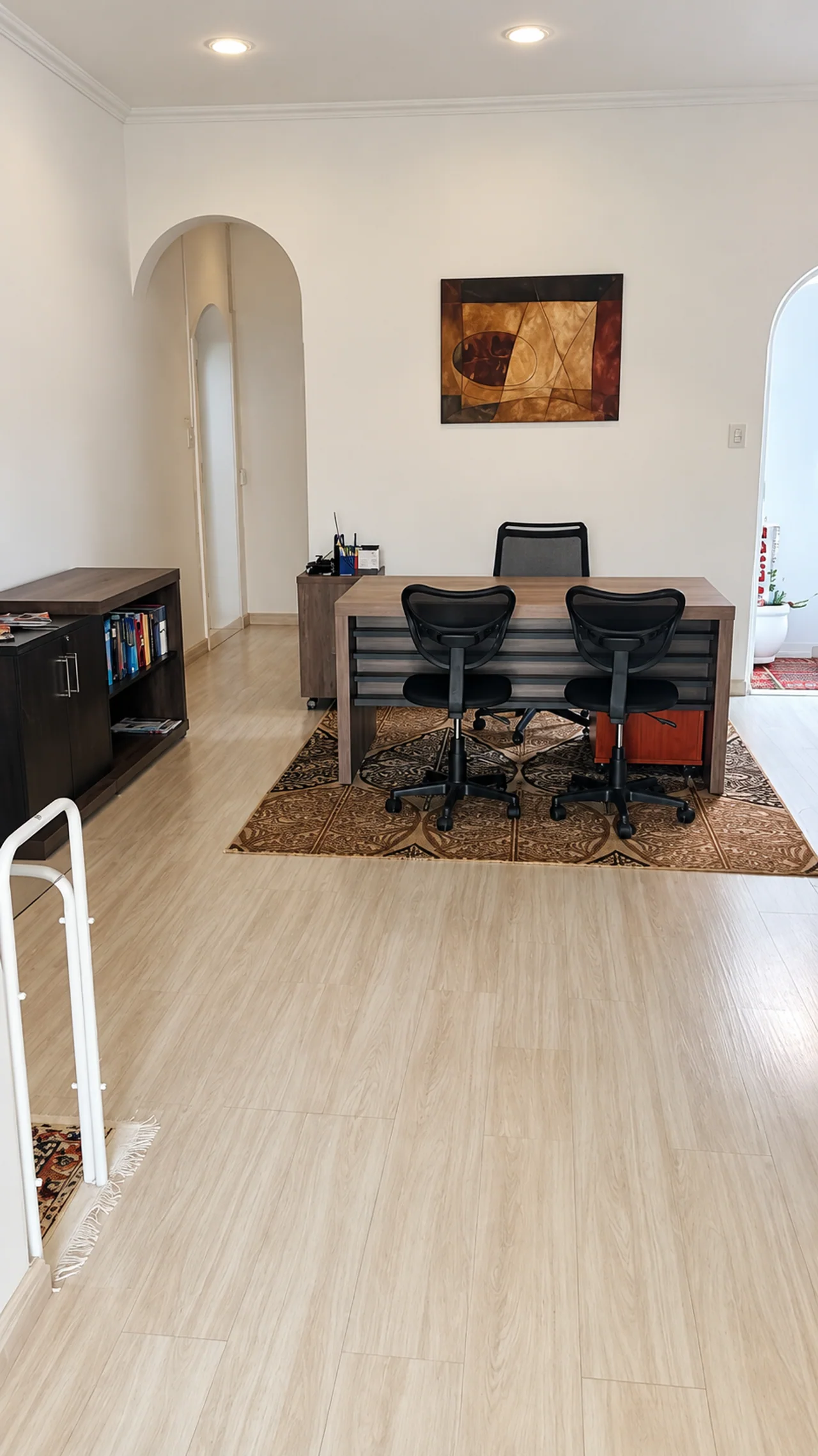 Ambiente de atendimento do escritório em Itararé