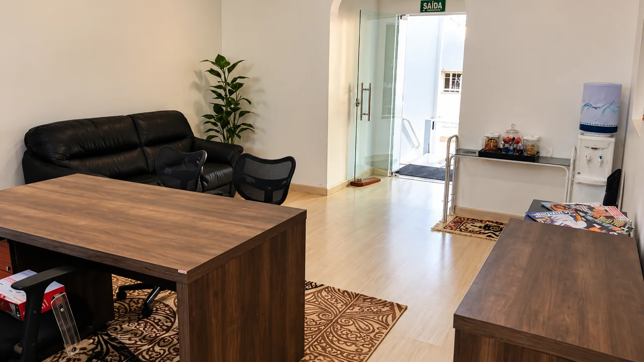 Recepção do escritório em Itararé
